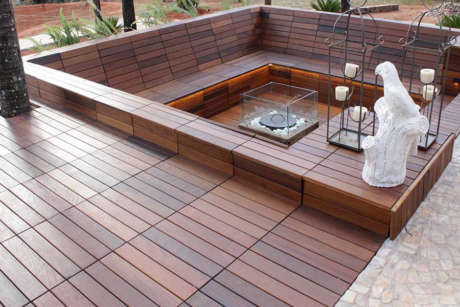 deck modular flex bancos de madeira
